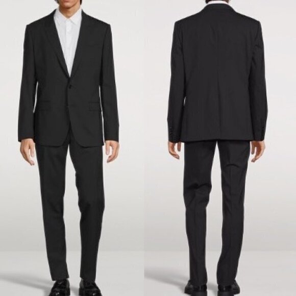 DOLCE & GABBANA D&G Martini Black Jacket & Pant Suit, Reg Tailored 40 Reg 34x29 - Picture 1 of 16